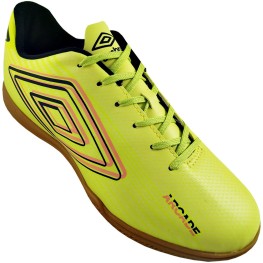 Tenis Umbro Indoor Arcade Limão/preto/salmão