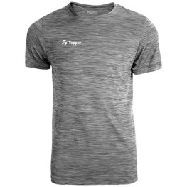Camisa Topper Masculino Classic Preto Mescla Rajado
