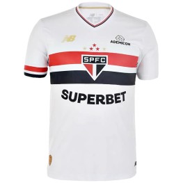 Camisa Oficial New Balance São Paulo Home 25 Torcedor Masc.