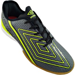 Tenis Umbro Indoor Chrome Grafite/limão/preto