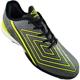 Tenis Umbro Society Chrome Grafite/limão/preto