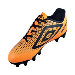 Chuteira Umbro X-diamond Jr. Infantil Laranja/preto