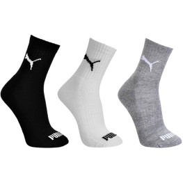 Meia Puma Kit C/3 Cano Medio Ref.4530 44/46