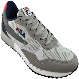 Tenis Fila Euro Jogger Sport 2 Cinza/marinho/vermelho