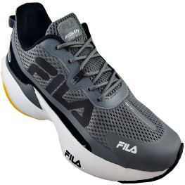 Tenis Fila Recovery Grafite/preto/amarelo