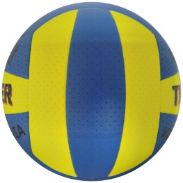 Bola Trainer Volei Praia Microfibra Sem Costura Bco/azl/amr