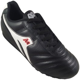 Tenis Mathaus Society Azzurra Couro Sola 029 Pto/bco/vrm