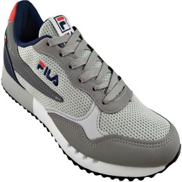 Tenis Fila Euro Jogger Sport 2 Cinza/marinho/vermelho