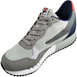 Tenis Fila Euro Jogger Sport 2 Cinza/marinho/vermelho
