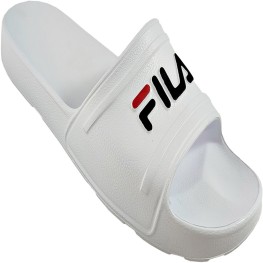 Chinelo Fila Sleek Slide Branco/marinho/vermelho