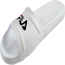Chinelo Fila Sleek Slide Branco/marinho/vermelho