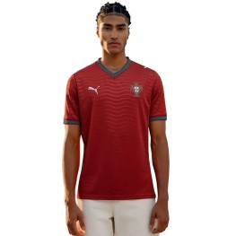 Camisa Portugal Torcedor 2026 Home Vermelho Copa Do Mundo