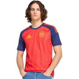 Camisa Espanha Torcedor 2026 Home Vermelho Copa Do Mundo