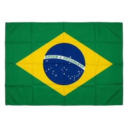 Bandeira Brasil Torcedor 140x90 Cm Poliester