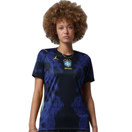 Camisa Brasil Torcedor Fem. 2026 Away Azul Copa Do Mundo