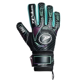 Luva Goleiro Poker Campo Profissional Hug Flex 5 Pt/vda/vin