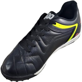 Tenis Mathaus Society Agile Couro Sola 190 Preto/limão