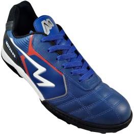 Tenis Mathaus Society Maestri Couro Sola 160 Azul/preto