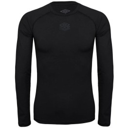 Camisa Termica Umbro Manga Longa Light Fit Preta