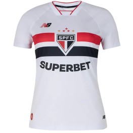 Camisa São Paulo Torcedor Feminina 26/27 Home Branca