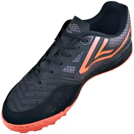 Tenis Umbro Society Pro 5 Bump Club Preto/coral/branco