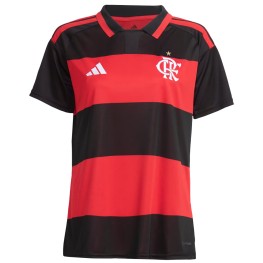 Camisa Flamengo Torcedor Feminina 26/27 Home Vermelho/preto