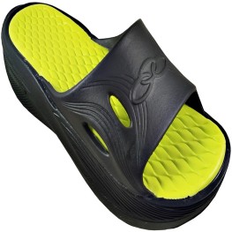 Chinelo Olympikus Pos Corre Preto/limão