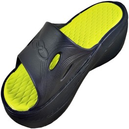 Chinelo Olympikus Pos Corre Preto/limão
