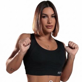 Top Miss Blessed Compressão Bzyt Preto